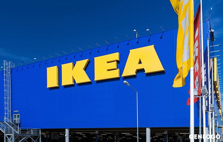 Современный логотип Икеа