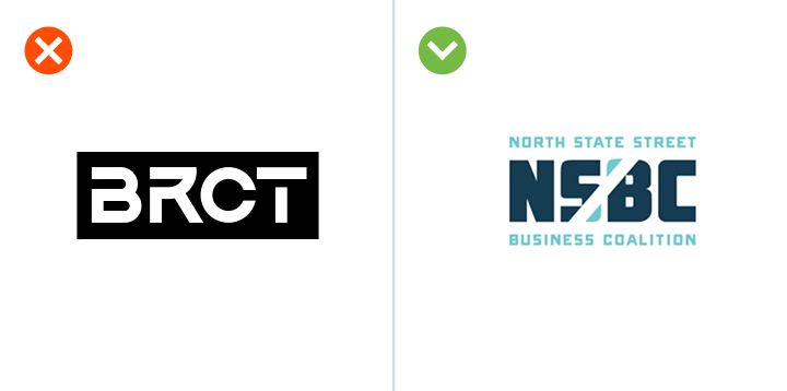 abbreviature logo mistake